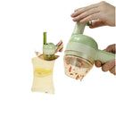 Cortador Triturador Elétrico Multifuncional de Legumes