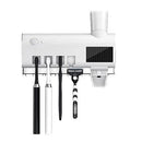 Suporte Automático Esterilizador Antibacteriano para Escova de Dentes