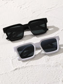 2 Peças de Òculos de Sol Unissex